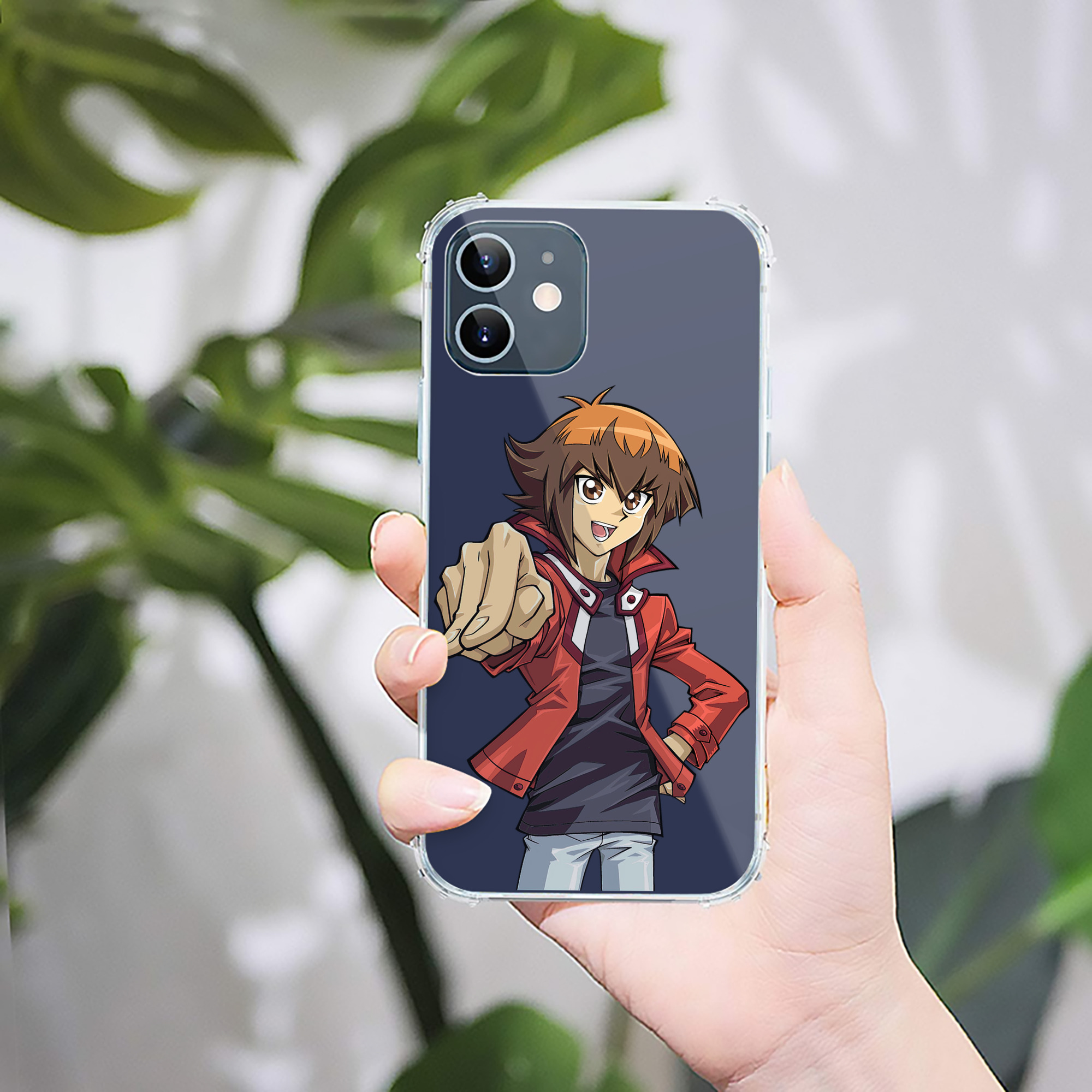（画像用） 遊☆戯☆王 Yu-Gi-Oh! 【iPhone 12シリーズ対応】透明スマホケース（クリアソフトケース）